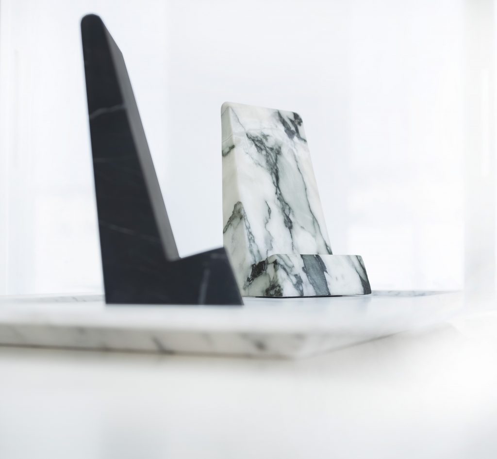 Marble phone charger