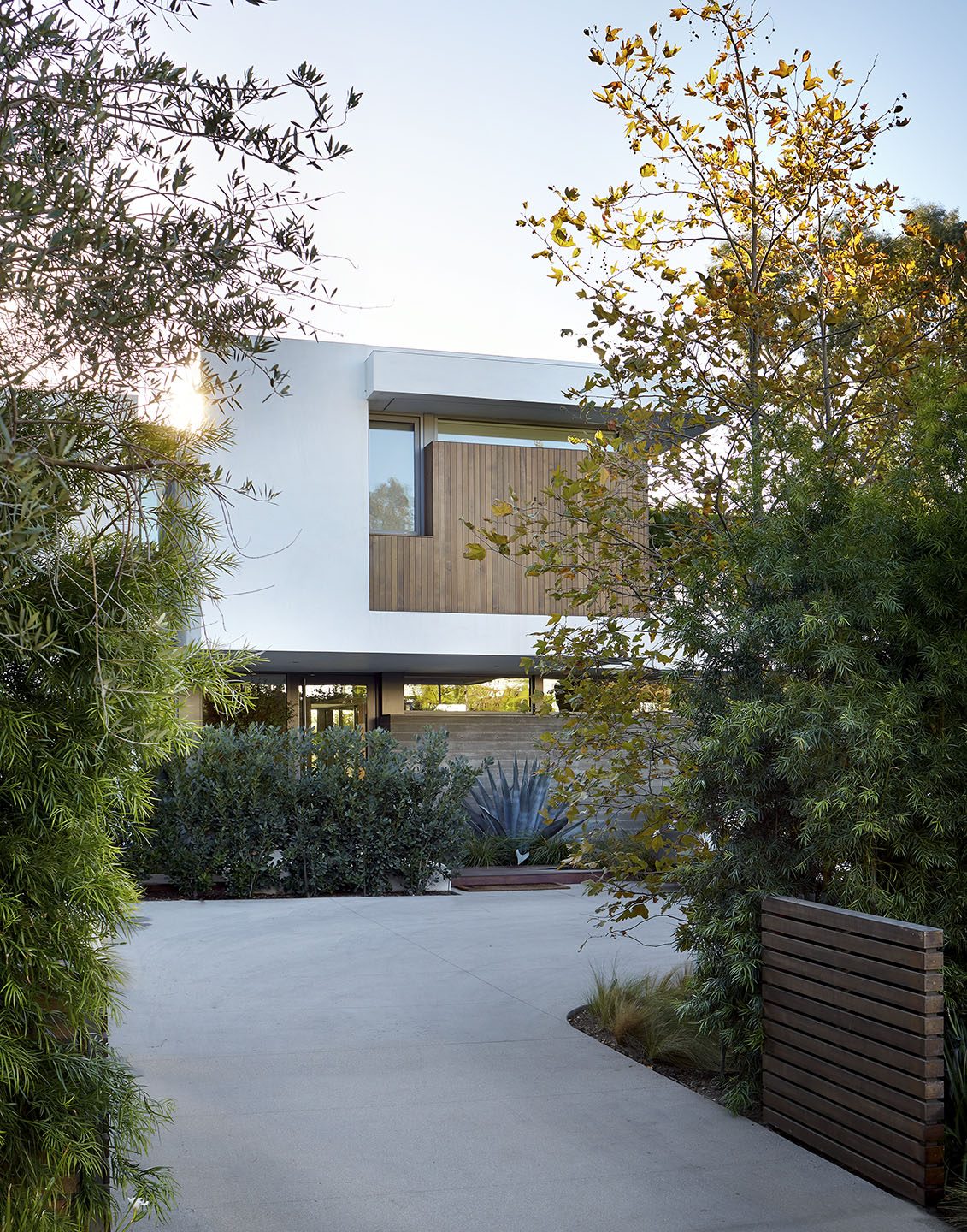 Adam Hunter designed home with modern look.